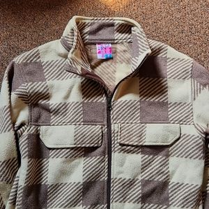 Burton Thick Fleece shirt/jacket men's Small